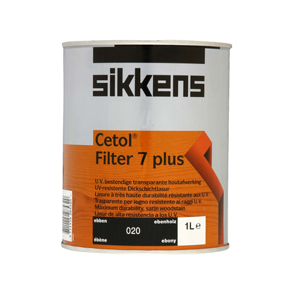 Sikkens Cetol Filter 7 Plus 020 - Ebony