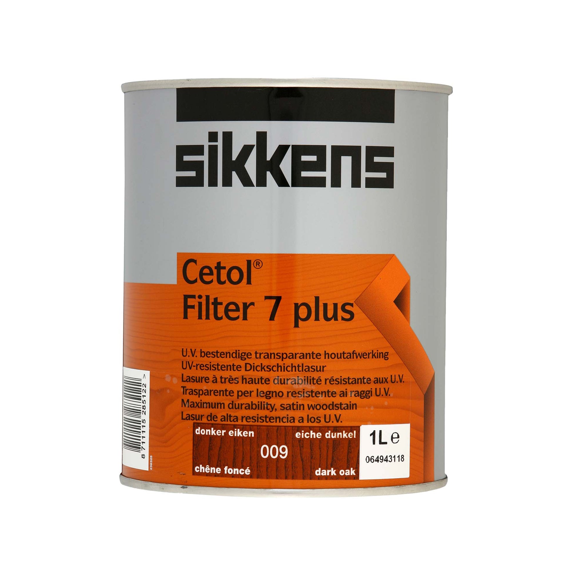 Sikkens Cetol Filter 7 Plus 009 - Dark Oak