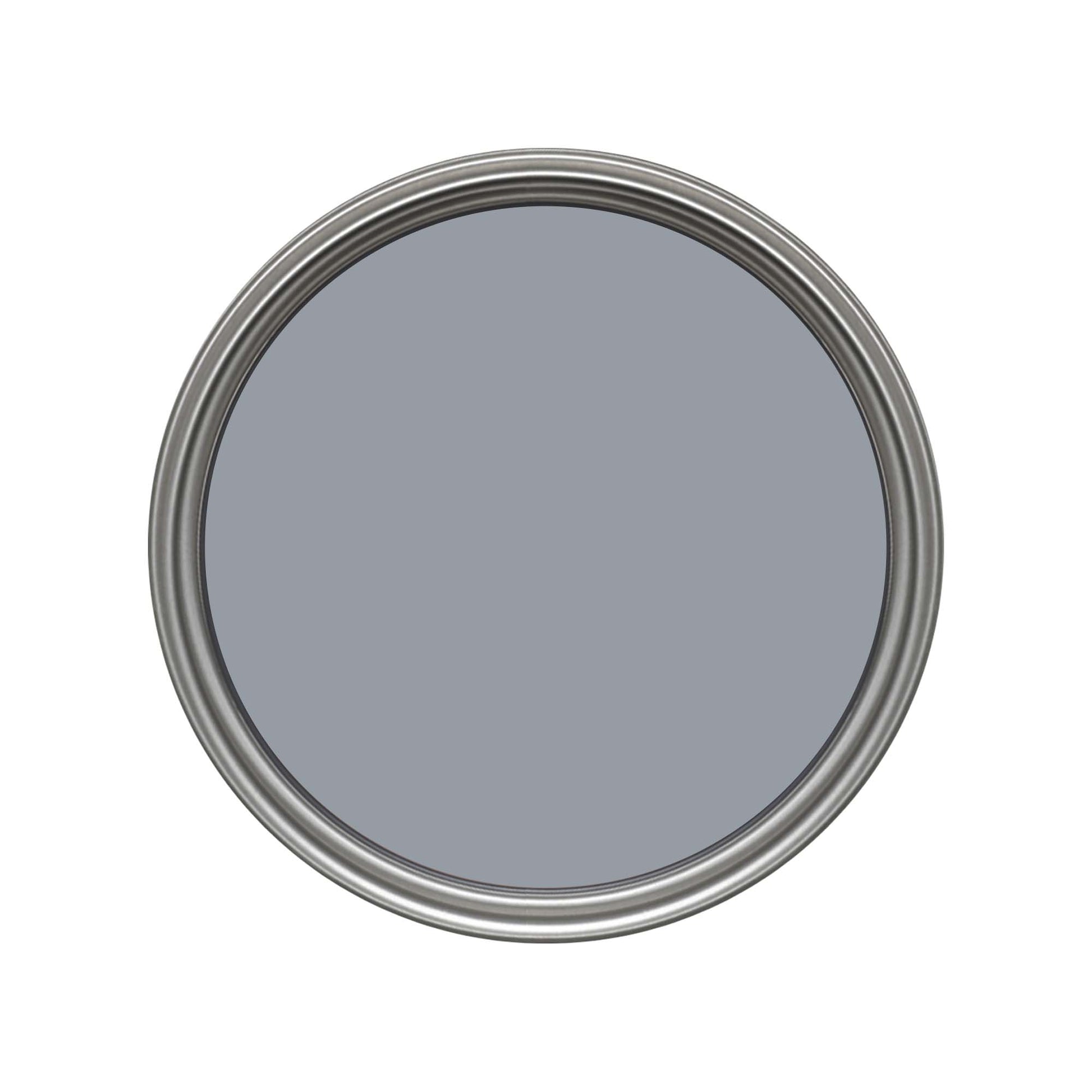 Crown Crafted Suede Textured Finish Paint - Mid Grey - 2.5 Litre