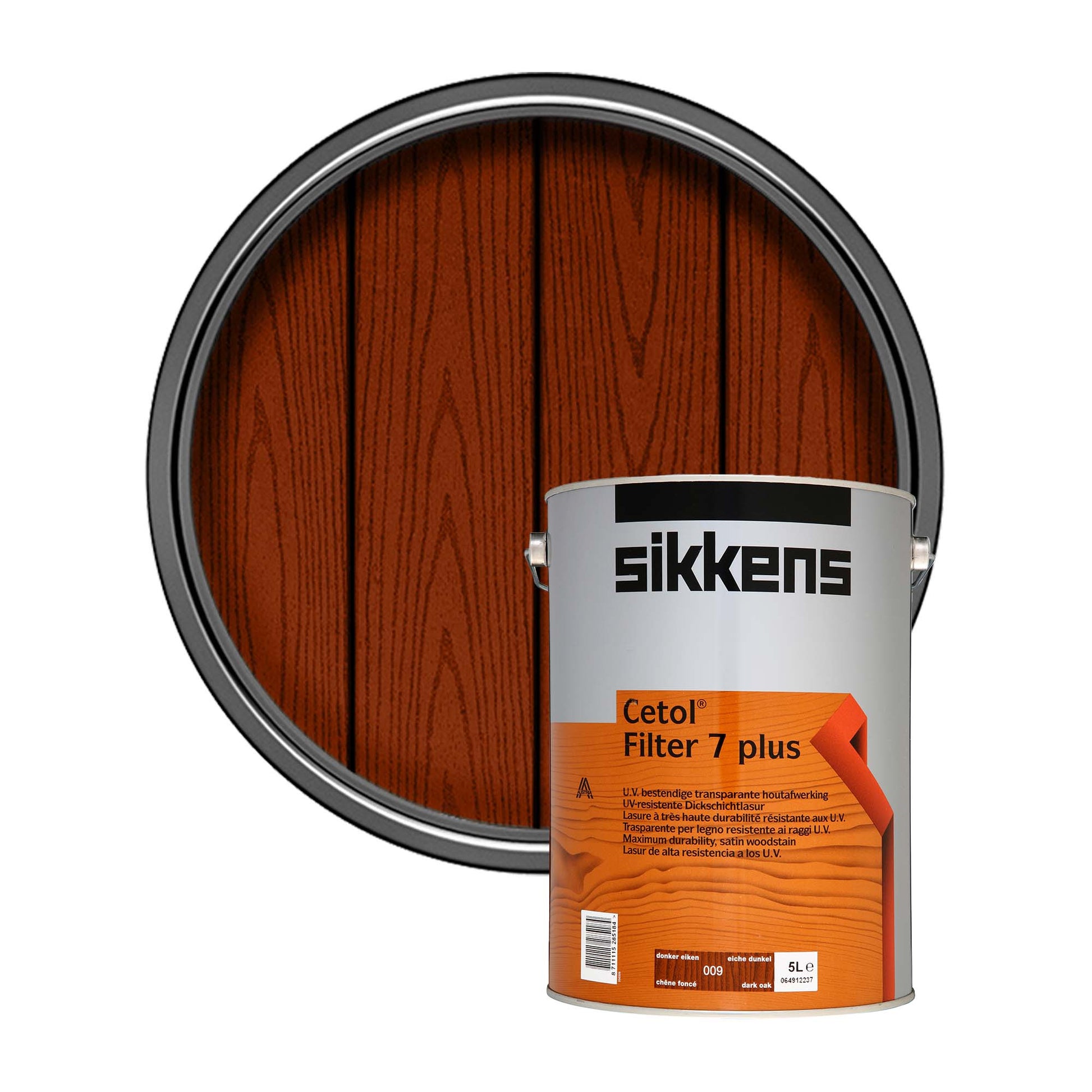 Sikkens Cetol Filter 7 Plus 009 - Dark Oak