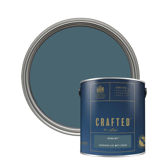 Crown Crafted Luxurious Flat Matt Finish Paint - Genuine - 2.5 Litre