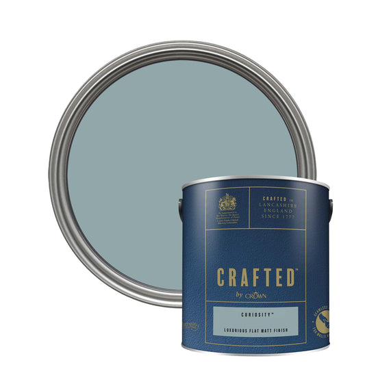 Crown Crafted Luxurious Flat Matt Finish Paint - Curiosity - 2.5 Litre