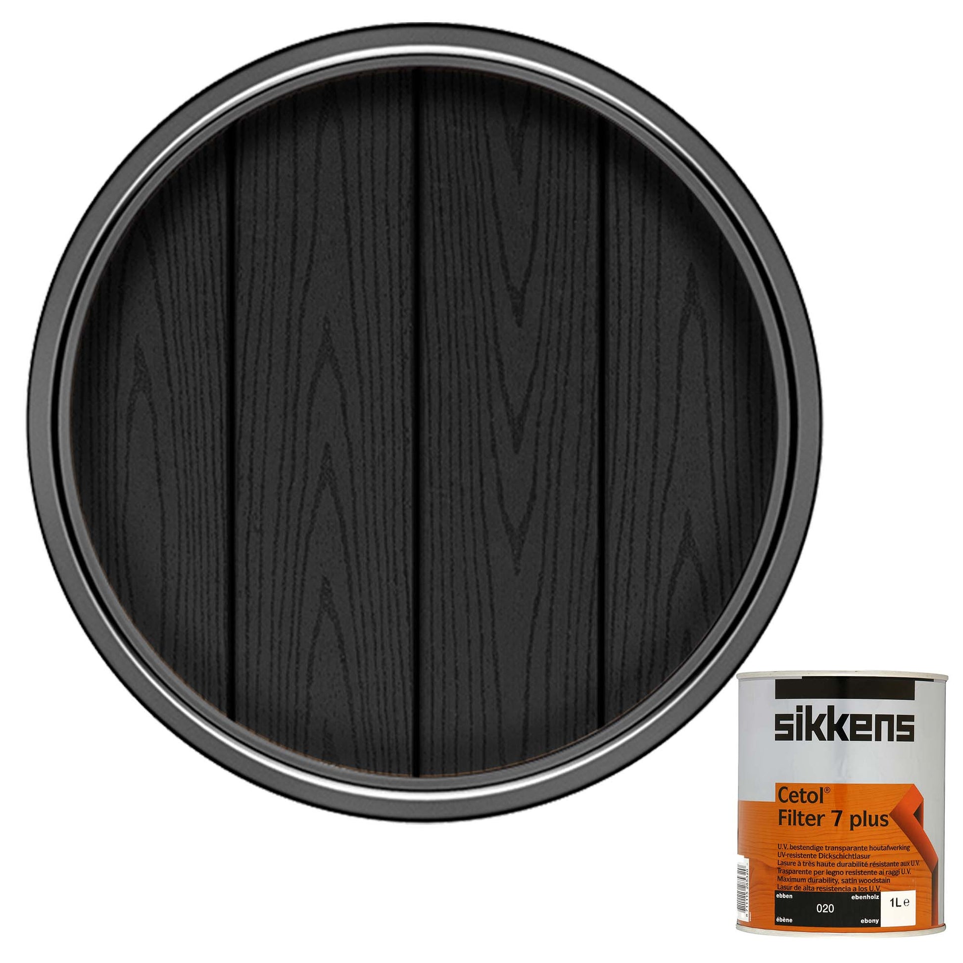 Sikkens Cetol Filter 7 Plus 020 - Ebony