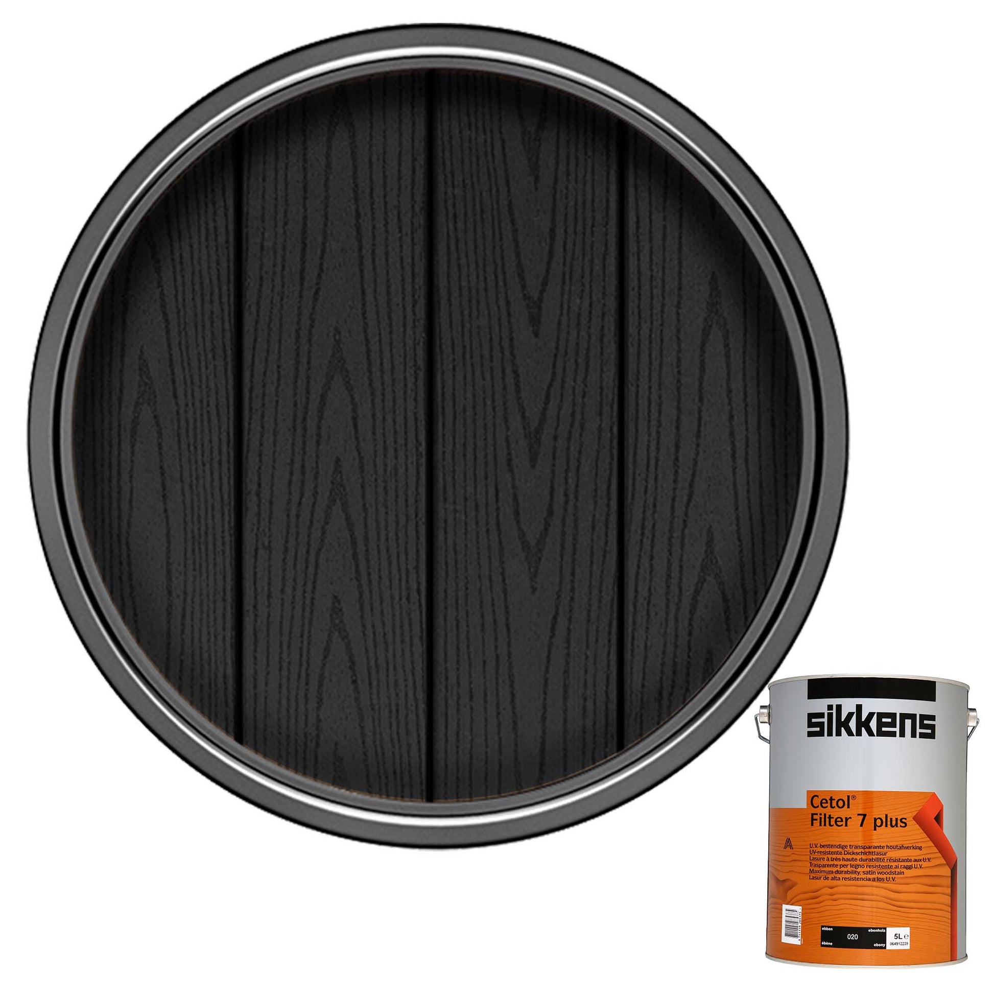 Sikkens Cetol Filter 7 Plus 020 - Ebony