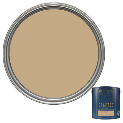 Crown Crafted Luxurious Flat Matt Finish Paint - Rustic Twine - 2.5 Litre