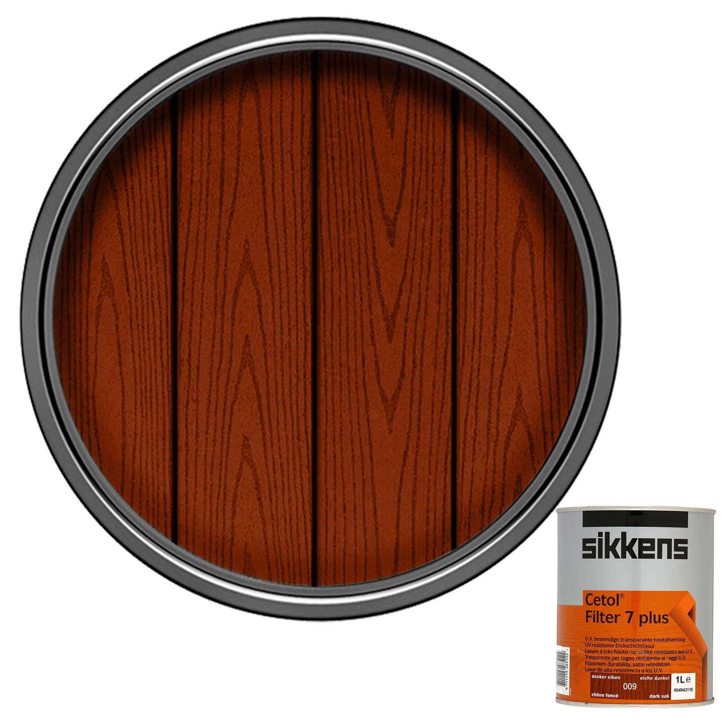 Sikkens Cetol Filter 7 Plus 009 - Dark Oak