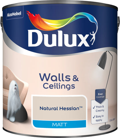 Dulux Matt Paint - Natural Hessian - 2.5 Litre