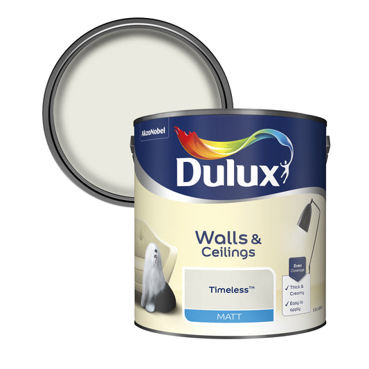 Dulux Matt Paint - Timeless - 2.5 Litre