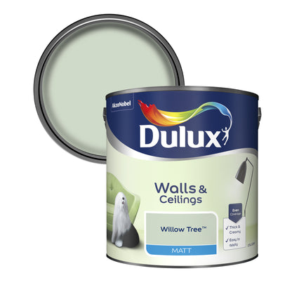 Dulux Matt Paint - Willow Tree - 2.5 Litre