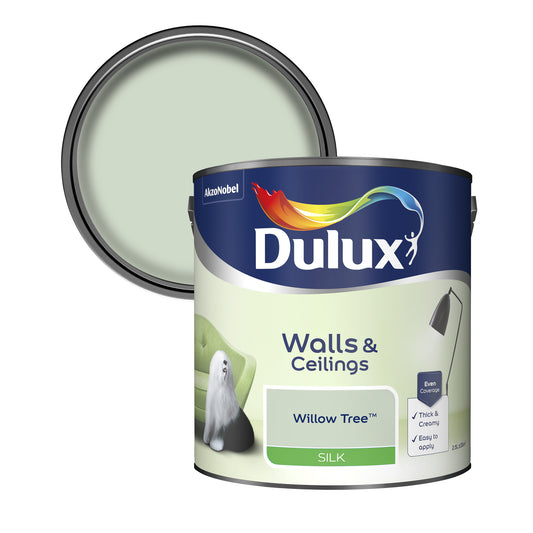 Dulux Silk Paint - Willow Tree - 2.5 Litre