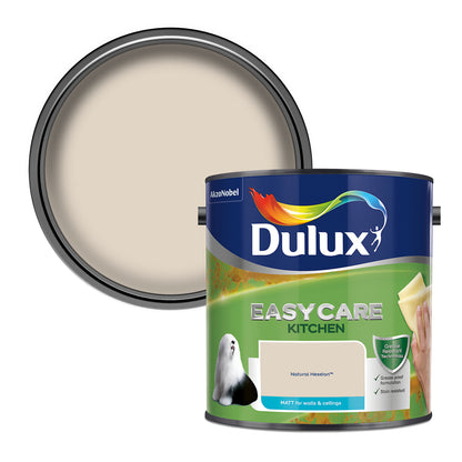 Dulux Easycare Kitchen Matt Paint - Natural Hessian - 2.5 Litre