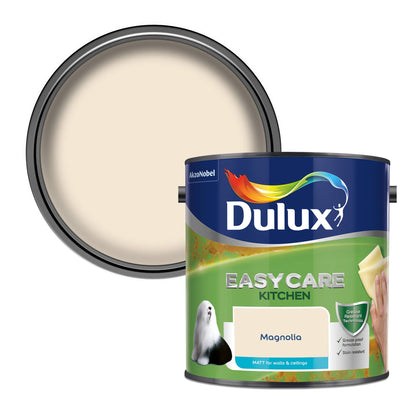 Dulux Easycare Kitchen Matt Paint - Magnolia - 2.5 Litre