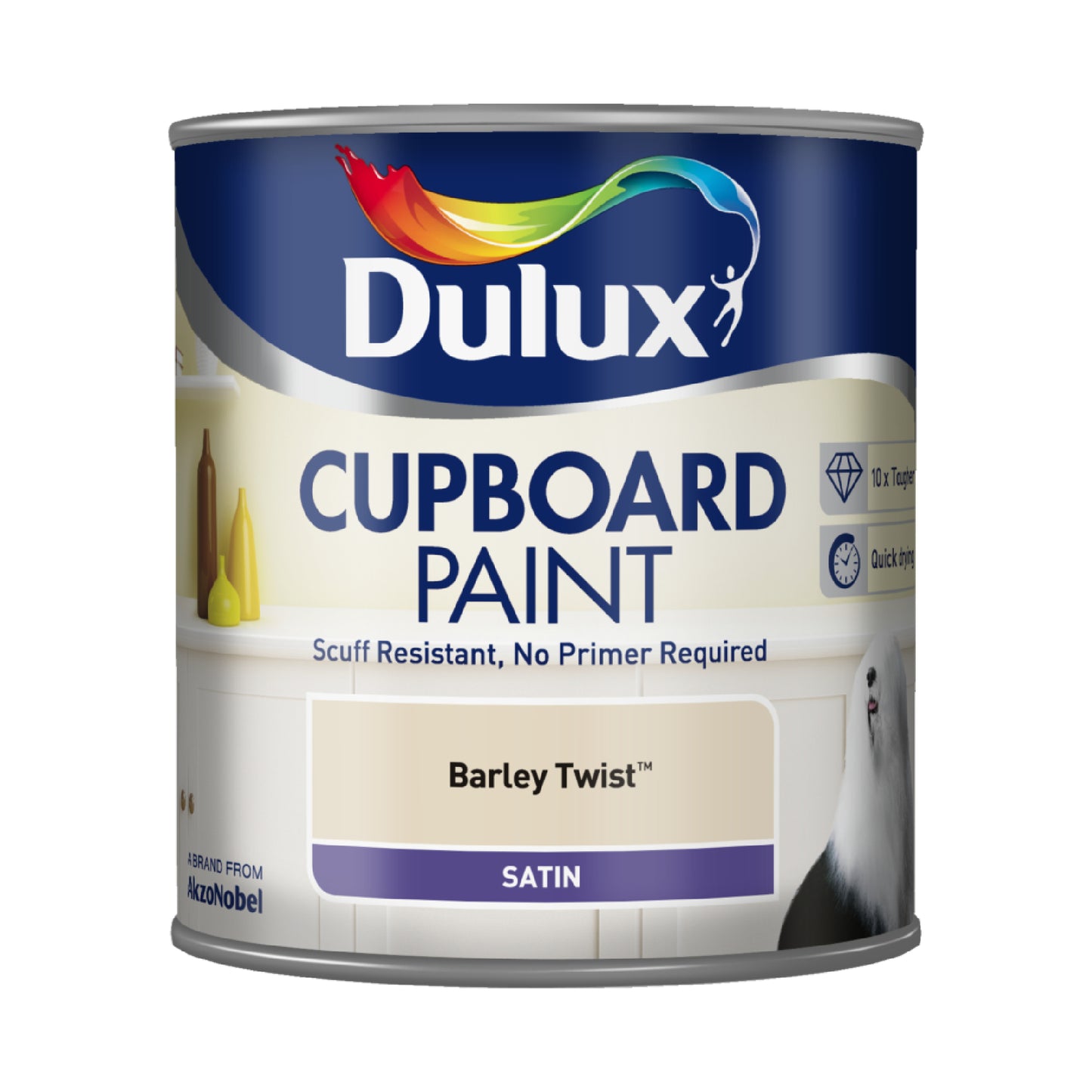 Dulux Cupboard Paint - Barley Twist - 600ml