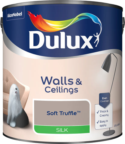 Dulux Silk Paint - Soft Truffle - 2.5 Litre