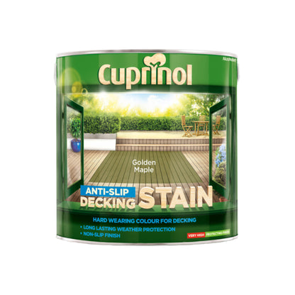 Cuprinol Anti-Slip Decking Stain - 2.5 Litre