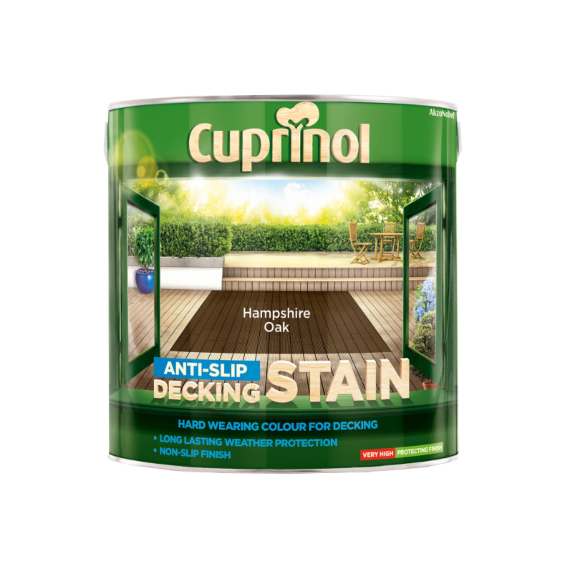 Cuprinol Anti-Slip Decking Stain - 2.5 Litre