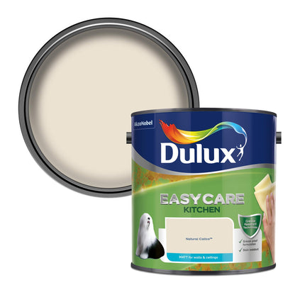 Dulux Easycare Kitchen Matt Paint - Natural Calico - 2.5 Litre