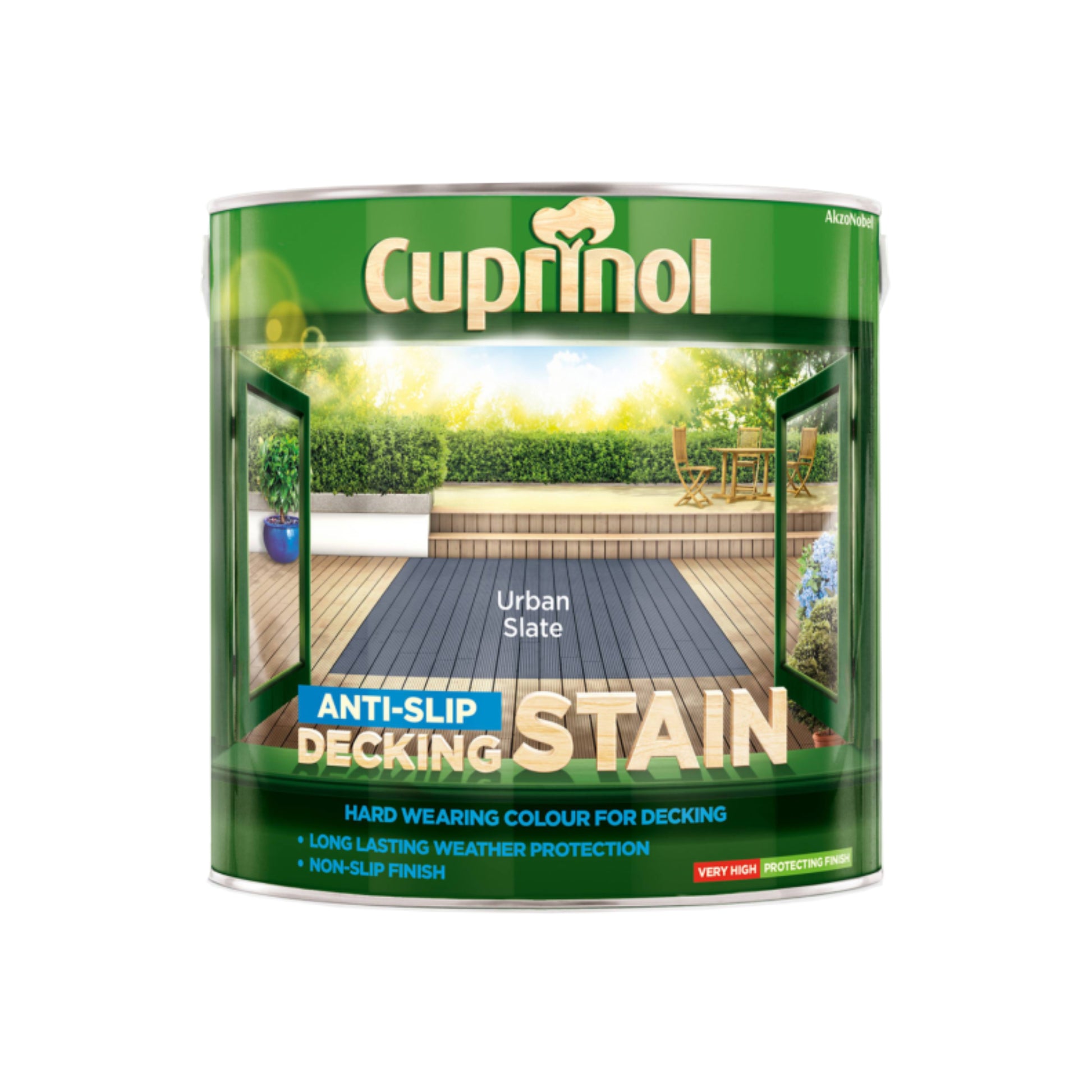 Cuprinol Anti-Slip Decking Stain - 2.5 Litre