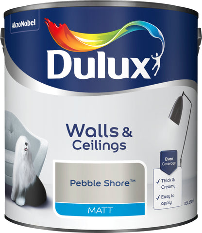 Dulux Matt Paint - Pebble Shore - 2.5 Litre