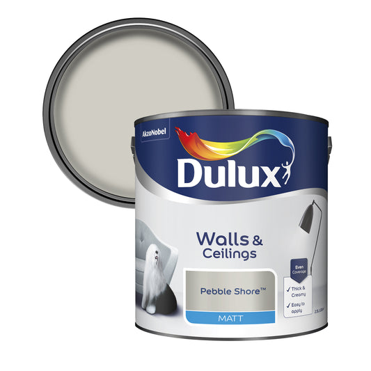 Dulux Matt Paint - Pebble Shore - 2.5 Litre