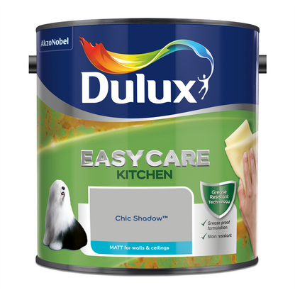 Dulux Easycare Kitchen Matt Paint - Chic Shadow - 2.5 Litre