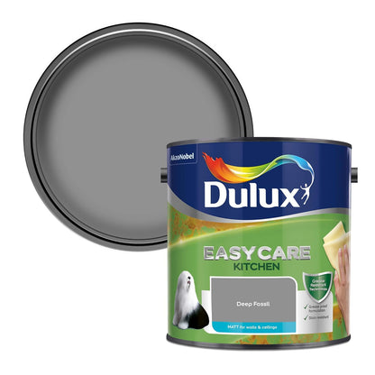 Dulux Easycare Kitchen Matt Paint - Deep Fossil - 2.5 Litre