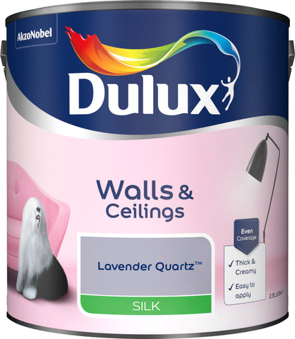 Dulux Silk Paint - Lavender Quartz - 2.5 Litre