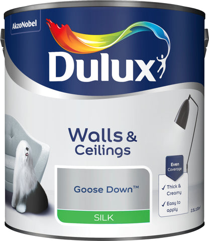 Dulux Silk Paint - Goose Down - 2.5 Litre