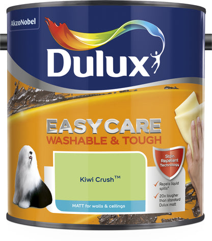 Dulux Easycare Washable & Tough Matt Paint - Kiwi Crush - 2.5 Litre