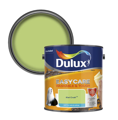 Dulux Easycare Washable & Tough Matt Paint - Kiwi Crush - 2.5 Litre