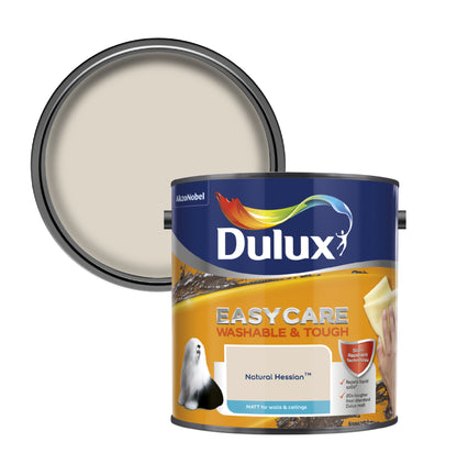 Dulux Easycare Washable & Tough Matt Paint - Natural Hessian - 2.5 Litre