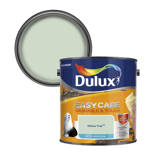 Dulux Easycare Washable & Tough Matt Paint - Willow Tree - 2.5 Litre