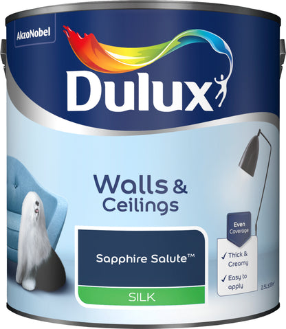 Dulux Silk Paint - Sapphire Salute - 2.5 Litre