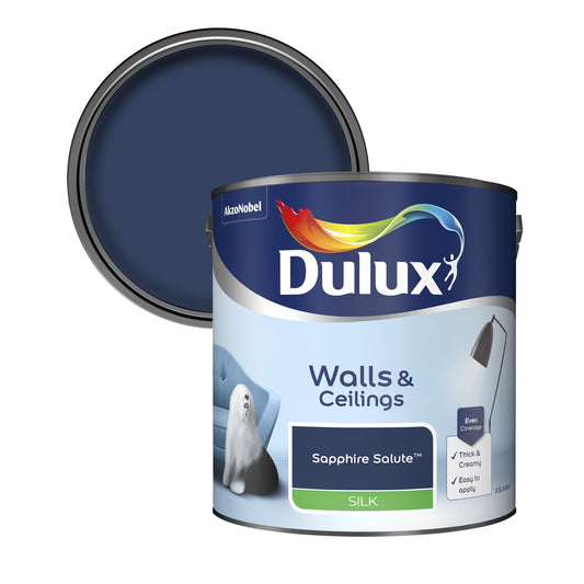 Dulux Silk Paint - Sapphire Salute - 2.5 Litre