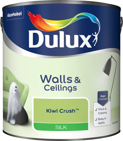 Dulux Silk Paint - Kiwi Crush - 2.5 Litre