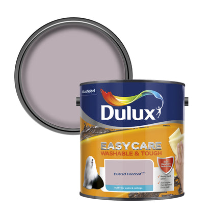 Dulux Easycare Washable & Tough Matt Paint - Dusted Fondant - 2.5 Litre