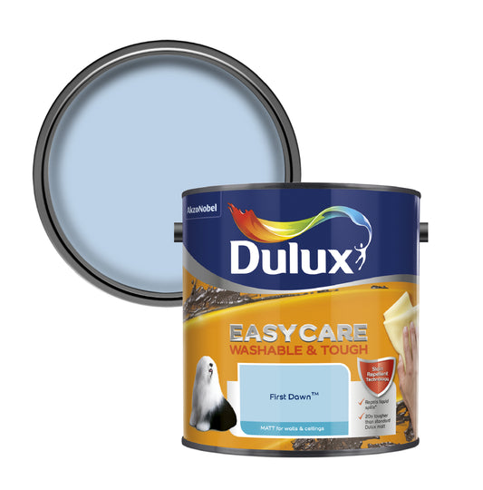 Dulux Easycare Washable & Tough Matt Paint - First Dawn - 2.5 Litre