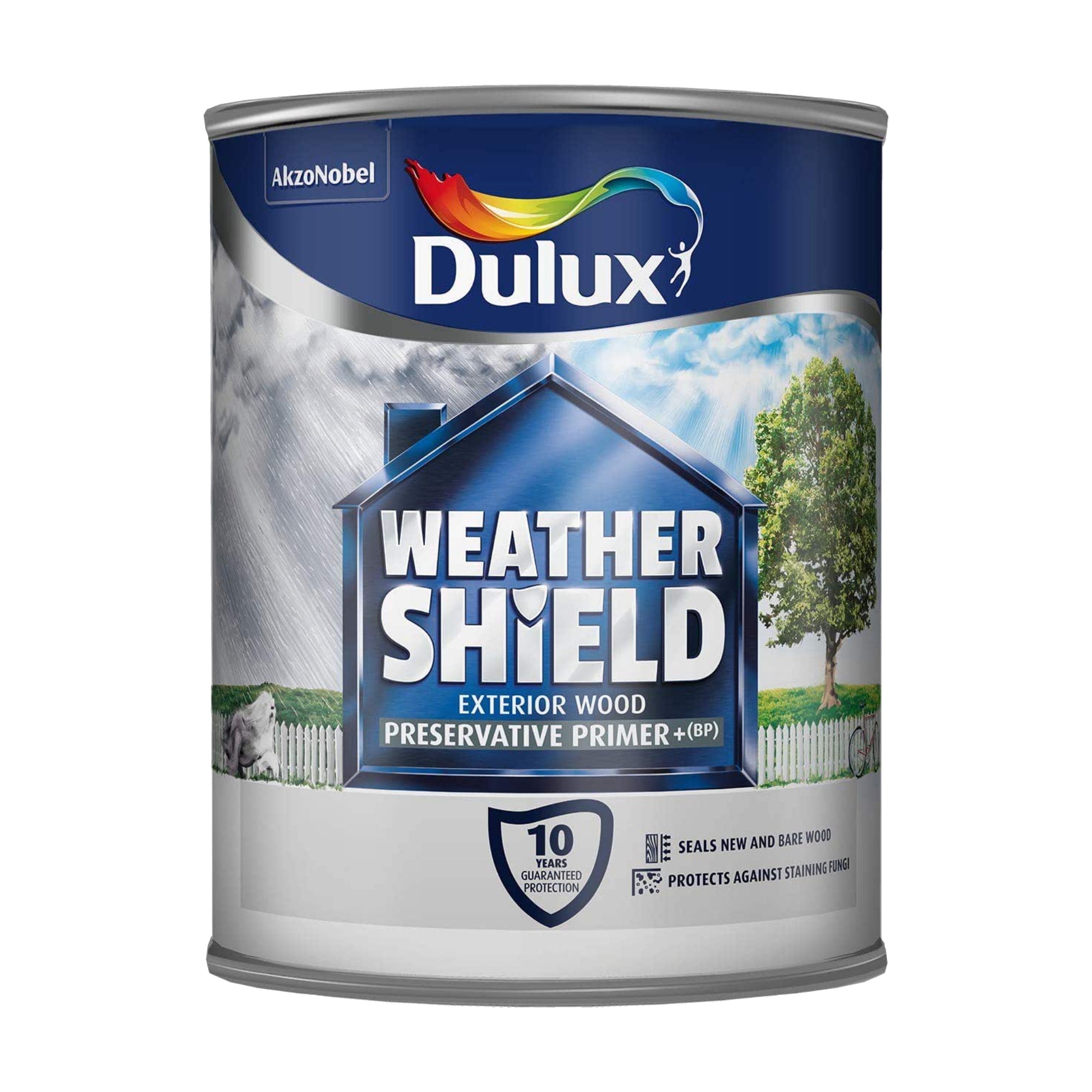 Dulux Weathershield Exterior Wood Preservative Primer - 750ml