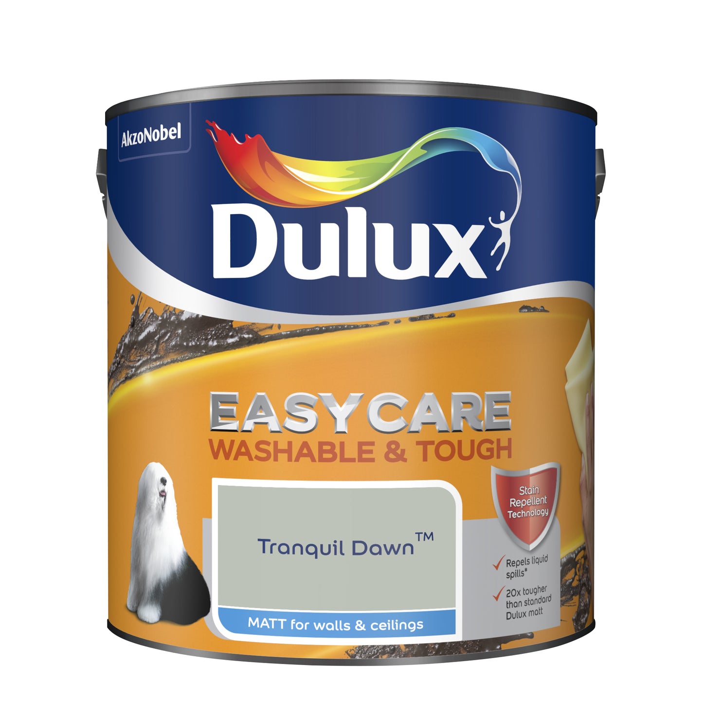 Dulux Easycare Washable & Tough Matt Paint - Tranquil Dawn - 2.5 Litre