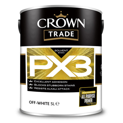 Crown Trade PX3 All Purpose Primer - Off White