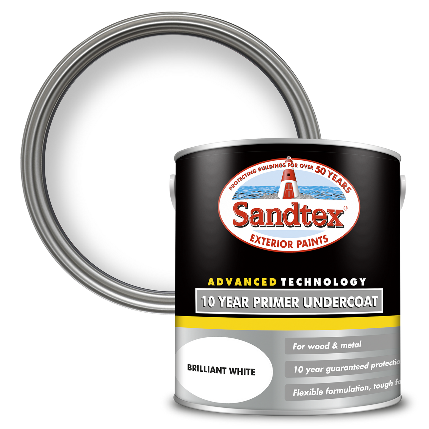 Sandtex 10 Year Primer Undercoat - White