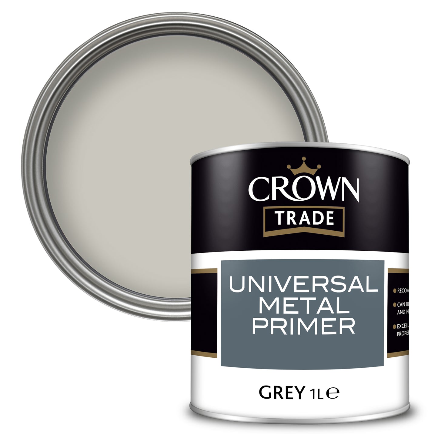 Crown Trade High-Performance Universal Metal Primer - Grey