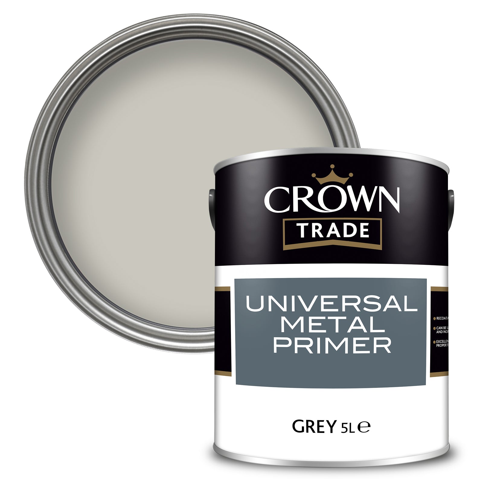 Crown Trade High-Performance Universal Metal Primer - Grey