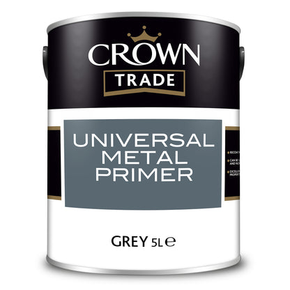 Crown Trade High-Performance Universal Metal Primer - Grey