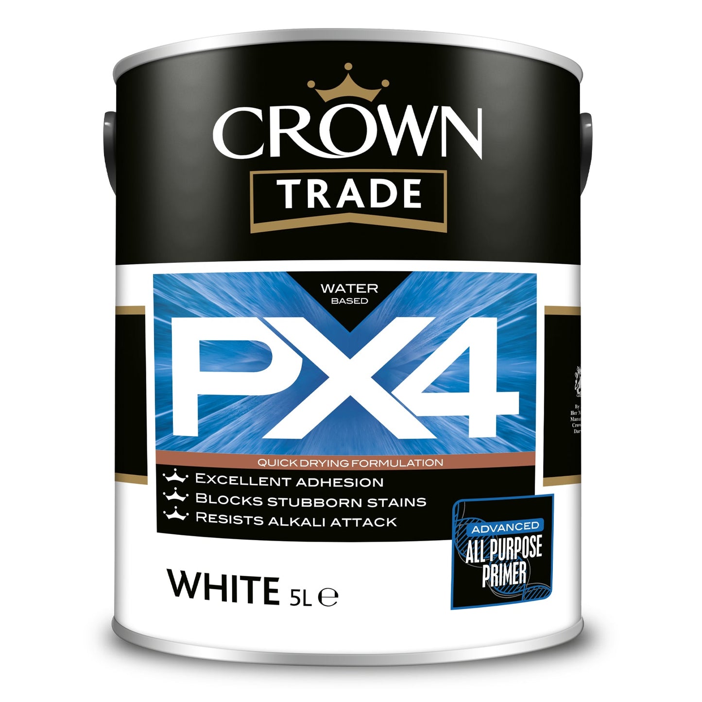 Crown Trade PX4 All Purpose Quick-Drying Primer - White