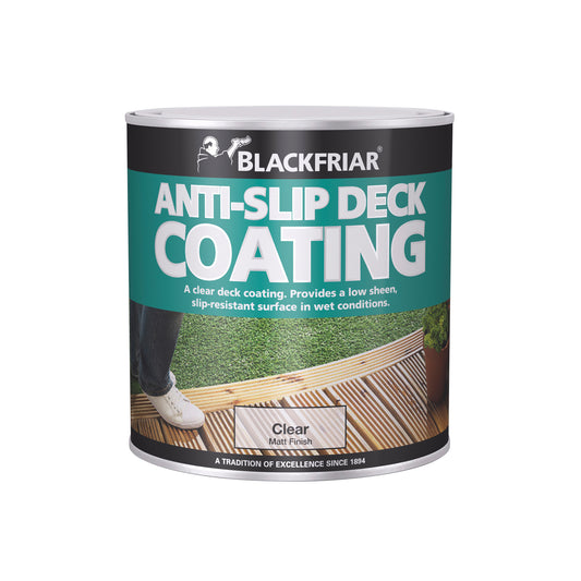 Blackfriar Anti-Slip Deck Coating - Clear - 2.5 Litre