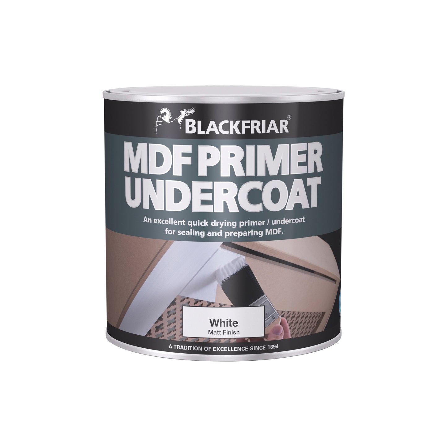 Blackfriar MDF Primer Undercoat - White