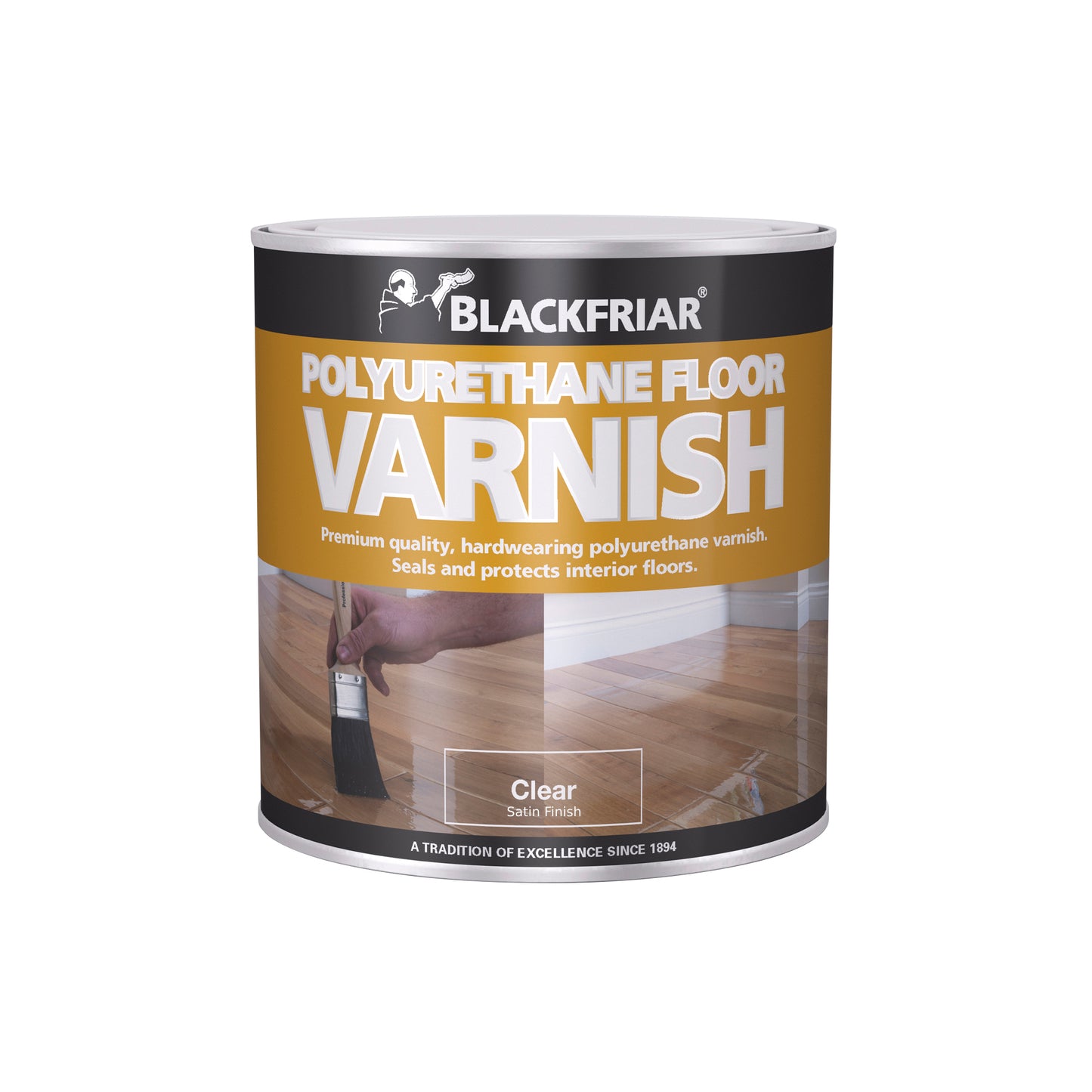 Blackfriar Polyurethane Floor Varnish - Clear Satin