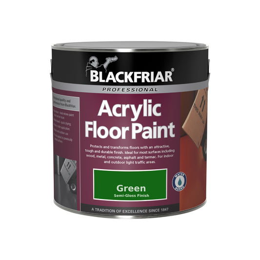 Blackfriar Professional Acrylic Floor Paint - Green