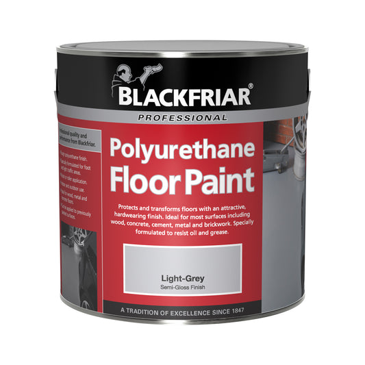 Blackfriar Professional Polyurethane Floor Paint - Light Grey